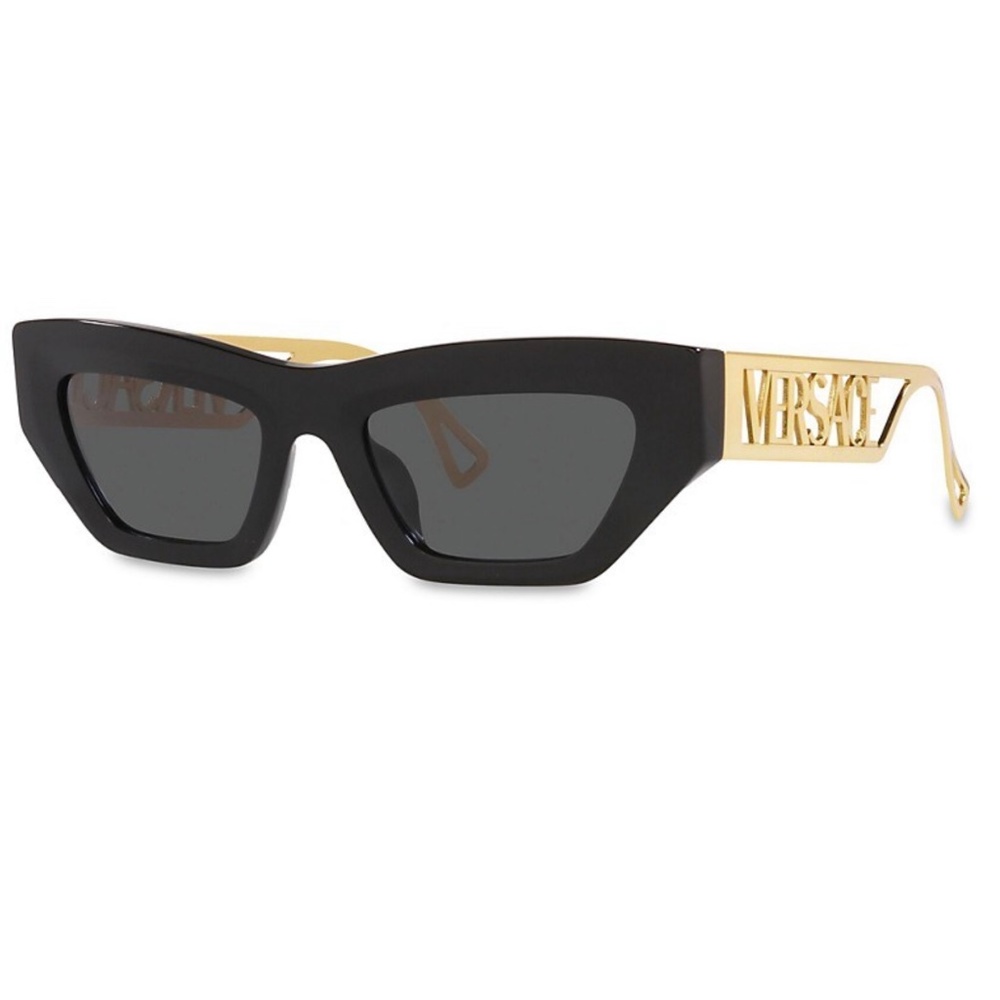 Versace 53MM Logo Cat-Eye sunglasses authenticity guaranteed